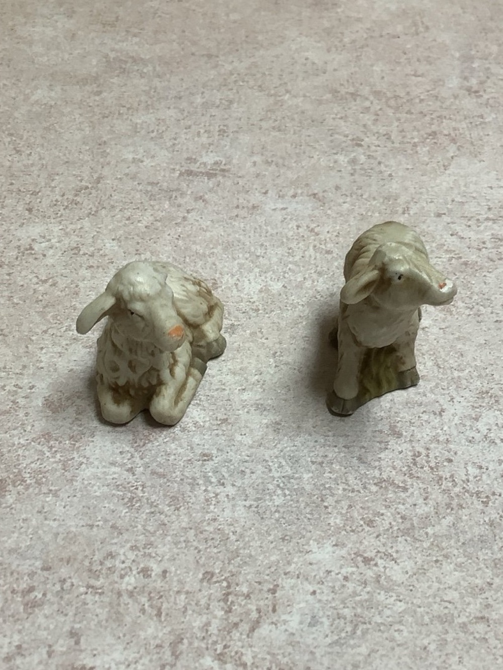 Nativity Sheep Set, Ceramic Sheep For Nativity Set , Christmas Decor - Picture 4 of 8